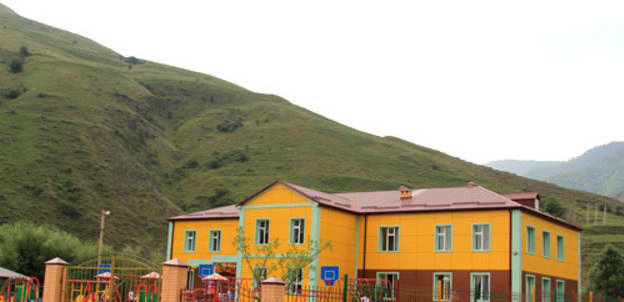 Детский сад в Итум-Кали, Чечня. Фото http://itum-kali.com/
