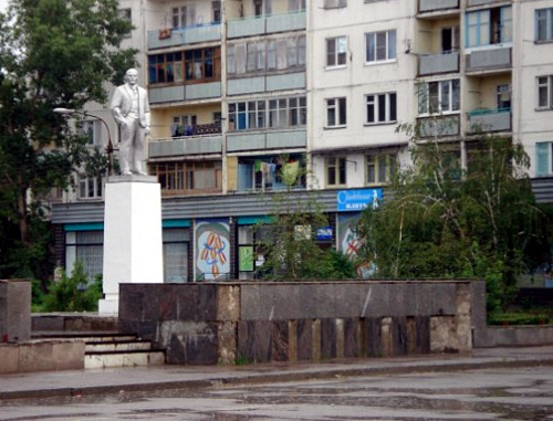 Поселок Иловля, волгоградская область. Фото: http://leninstatues.ru Поселок Иловля, волгоградская область. Фото: http://leninstatues.ru