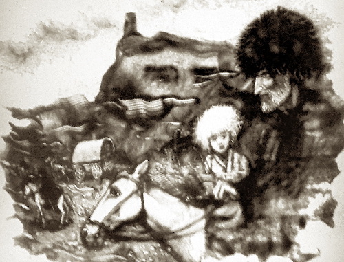 Песочная картина Шеомира Гучепшоко на выставке, посвященной 150-летию окончания русско-кавказской войны. Черкесск, 21 января 2014 г. Фото Аси Капаевой для "Кавказского узла" Песочная картина Шеомира Гучепшоко на выставке, посвященной 150-летию окончания русско-кавказской войны. Черкесск, 21 января 2014 г. Фото Аси Капаевой для "Кавказского узла"