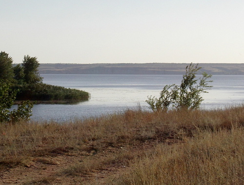 Волга у посёлка Приморск, Быковский район Волгоградской области. Фото: Dayler, http://www.panoramio.com/photo/20979184