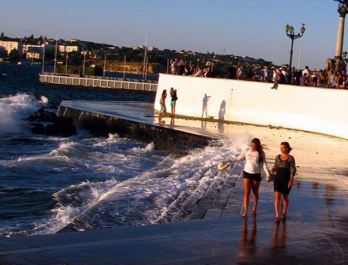 Набережная Севастополя, Крым. Фото Юлии Кашеты для "Кавказского узла"
