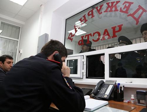 Дежурная часть ОМВД Назрановского района Ингушетии. Фото пресс-службы МВД Ингушетии, http://06.mvd.ru