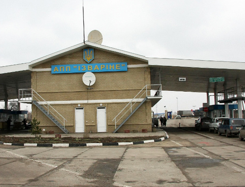 Таможенный пост "Изварино". Украина, Луганская область. Фото из архива Государственной пограничной службы Украины, http://dpsu.gov.ua