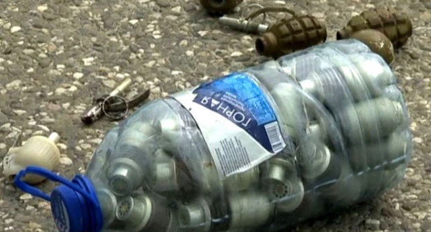 Самодельное взрывное устройство. Фото http://nac.gov.ru/