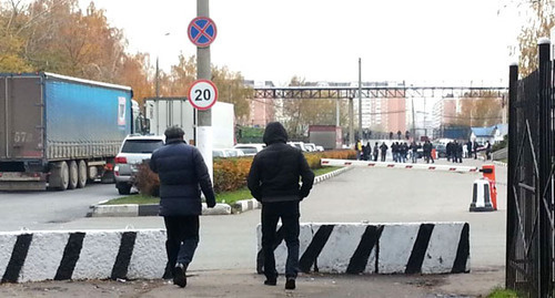 Окрестности овощебазы "Бирюлево". Москва. Фото: Anastasia Kirillenko (RFE/RL)
