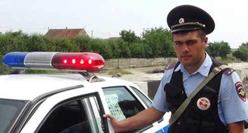 Лейтенант полиции Рамазан Нагоев. Фото: Пресс-служба МВД по КБР