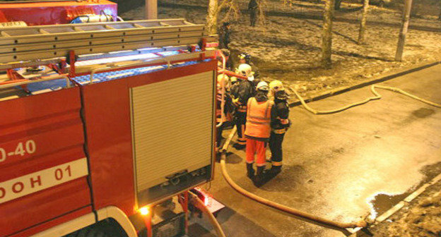 Пожарные. Фото: ГУ МЧС по Санкт-Петербургу