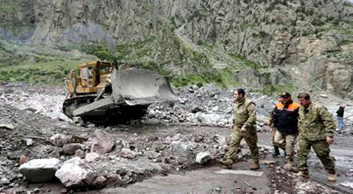 Дарьяльское ущелье Грузии. Фото: пресс-служба МВД Грузии