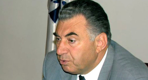 Председатель Государственного комитета по делам беженцев и вынужденных переселенцев Азербайджана Али Гасанов. Фото: Azadliq Radiosu (RFE/RL)