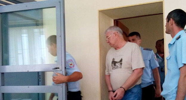 Михаил Столяров в зале Кировского районного суда Астрахани. 21 августа 2014 г. Фото Елены Гребенюк для «Кавказского узла»