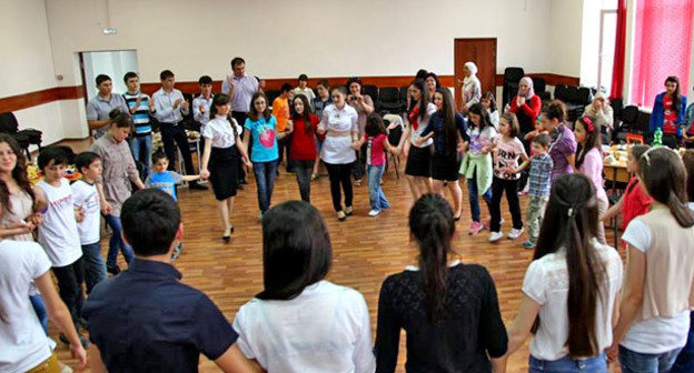 Сирийские дети. КБР. Фото из группы "Помощь соотечественникам из Сирии" в www.facebook.com