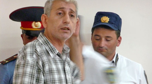 Шант Арутюнян на заседании суда. Фото Армине Мартиросян для "Кавказского узла"