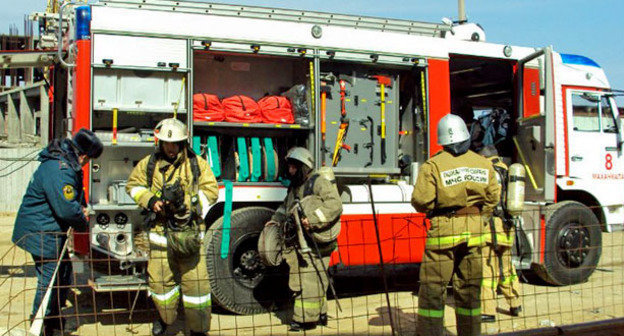 Пожарный расчет. Фото http://www.05.mchs.gov.ru/