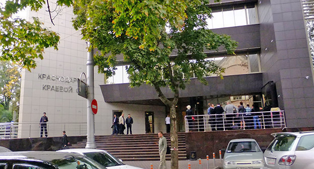 Здание Краснодарского краевого суда. Фото Светланы Кравченко для "Кавказского узла"