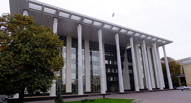 Здание Краснодарского краевого суда. Фото Светланы Кравченко для "Кавказского узла"
