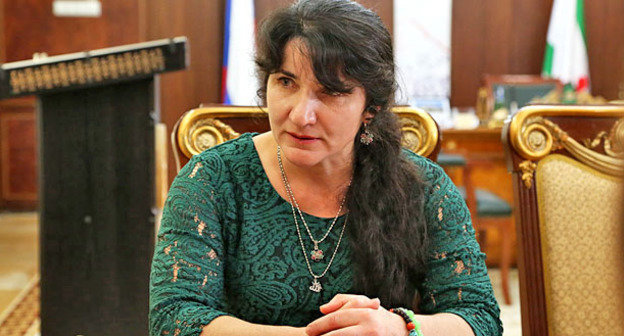 Лейла Албогачиева. Фото: Пресс-служба главы Республики Ингушетия