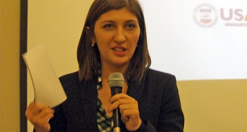 Натия Купрашвили. Фото Эдиты Бадасян для "Кавказского узла"