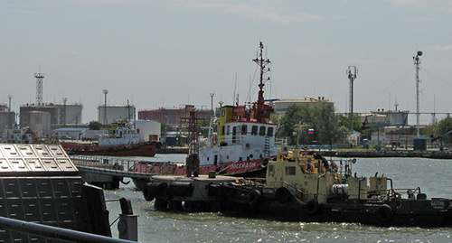 В Керченском заливе. Фото Нины Тумановой для "Кавказского узла"