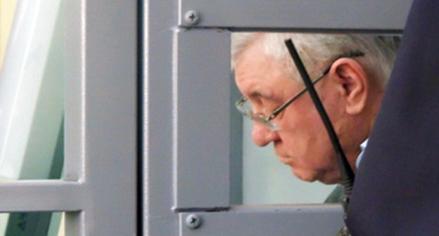 Юрий Столяров во время судебного заседания в Кировском районном суде 18 апреля 2014 г. Фото Елены Гребенюк для "Кавказского узла"
