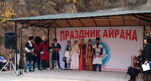 Праздник айрана. Фото Лейлы Гочияевой для "Кавказского узла" Праздник айрана. Фото Лейлы Гочияевой для "Кавказского узла"