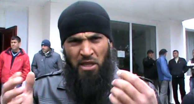 Марат Балкаров, житель селения Дейское Терского района КБР. 25 октября 2014 г. Кадр из видео "Кавказского узла"