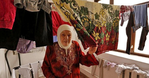 Сирийская беженка. Фото: Владимир Аносов, ЮГА.ру http://www.yuga.ru/