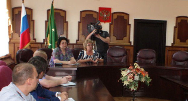 Зал Верховного суда Адыгеи. Фото: пресс-служба УФСИН России по Республике Адыгея. 