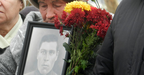 Участники митинга. Волгоград, 30 октября 2014 г. Фото Татьяны Филимоновой для "Кавказского узла"