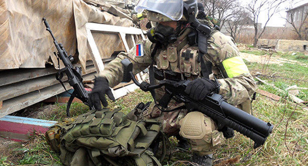 Сотрудник правоохранительных органов. Фото: Пресс-служба ГУ МВД России по СКФО