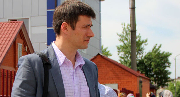 Адвокат Петр Заикин. Фото Магомеда Магомедова для "Кавказского узла"