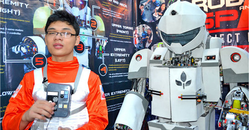 Международные Дни робототехники в Сочи. 22 ноября 2014 г. Фото Светланы Кравченко для "Кавказского узла"