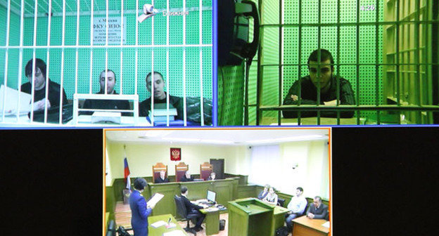 В зале Верховного суда России во время слушания дела о теракте в "Домодедово". Москва, 25 ноября 2014 г. Фото Магомеда Туаева для "Кавказского узла"