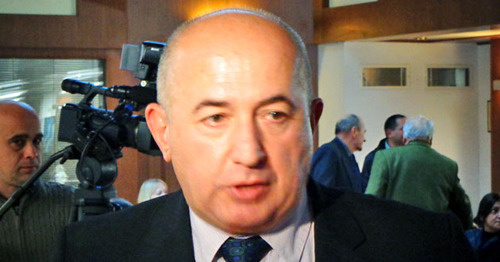 Министр Грузии по вопросам примирения и гражданского равноправия Паата Закареишвили. 28 ноября 2014 года. фото Инны Кукуджановой для "Кавказского узла"