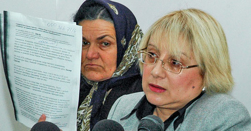 Лейла Юнус. Фото Азиза Каримова для "Кавказского узла"