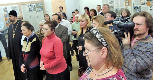 Выставка "Non licet vos esse. Не должно вам быть" окрылась в Камышине. Волгоградская область, 15 декабря 2014 г. Фото: Камышинский историко-краеведческий музей http://museumkam.ru/