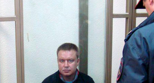 Александр Оцимик в зале суда. Фото http://www.donnews.ru/