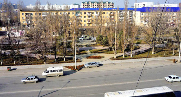 Проспект Гамидова в Махачкале. Фото: Исаева Александра http://www.odnoselchane.ru/