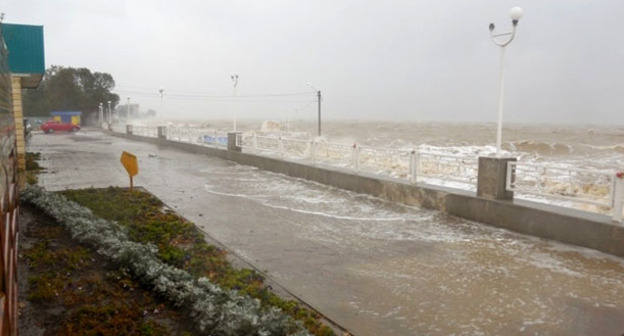 Подтопление в Ейске. Фото: главное управление МВД России по Краснодарскому краю https://23.mvd.ru