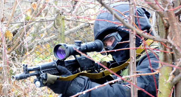 Сотрудник силовых структур. Фото http://nac.gov.ru/