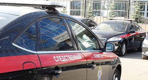 Автомобиль СКР России. Фото Нины Тумановой для "Кавказского  узла"