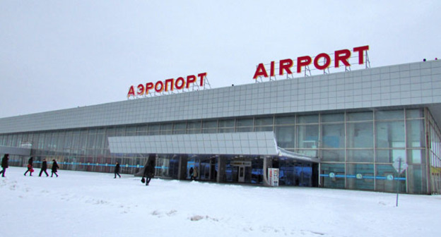 Аэропорт в Волгограде. Январь 2015 г. Фото Вячеслава Ященко для "Кавказского узла"