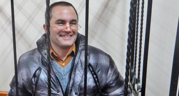 Сергей Титаренко в зале суда. Краснодар, 20 января 2015 г. Фото Анны Грицевич для "Кавказского узла"