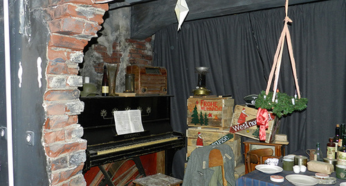 Воссоздание праздничной обстановки Штаба вермахта. Фото Татьяны Филимоновой для Кавказского узла"