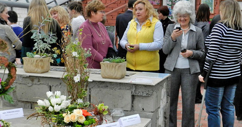 В Волжском тепличном хозяйстве Волгоградского ботанического сада после реставрации открылась экспозиционная теплица. Волгоград, 6 февраля 2015 г. Фото Татьяны Филимоновой для "Кавказского узла"