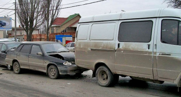 На месте ДТП. Ростовская область. Фото: Пресс-служба ГУ МВД России по Ростовской области
