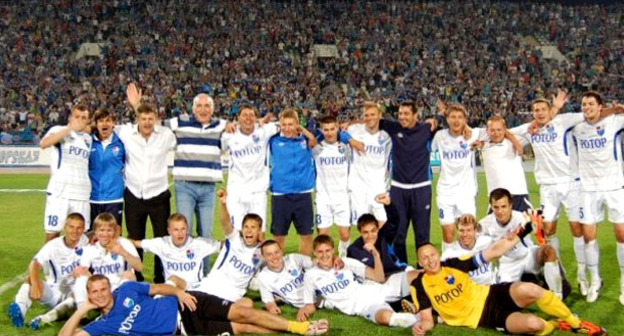 Футбольный клуб "Ротор". Фото http://rotor-volgograd.ru/