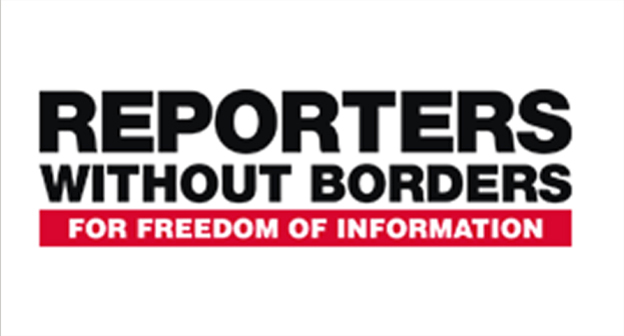 Логотип организации "Репортеры без границ" (РБГ) . Фото: http://en.rsf.org/