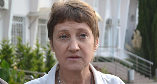 Осужденная за избиение пристава сочинская учительница Ольга Мартынюк год проведет в колонии поселений в городе Новороссийске. Фото Светланы Кравченко для "Кавказского узла"