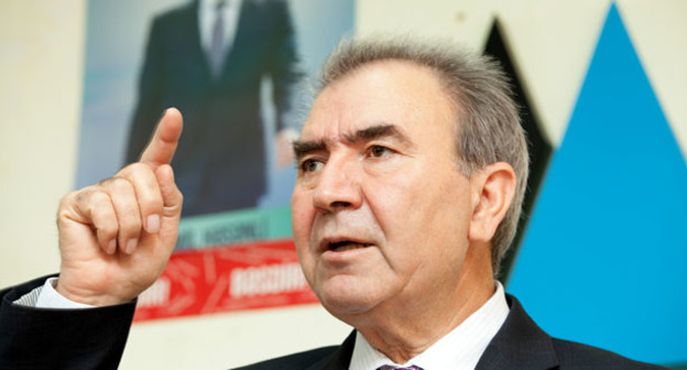 Джамиль Гасанли. Фото Азиза Каримова для "Кавказского узла"