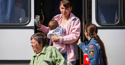 Беженцы с Украины. Ставропольский край. Фото Эдуарда Корниенко http://www.yuga.ru/